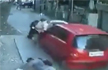 Caught on camera: Two mowed down by bank official’s car